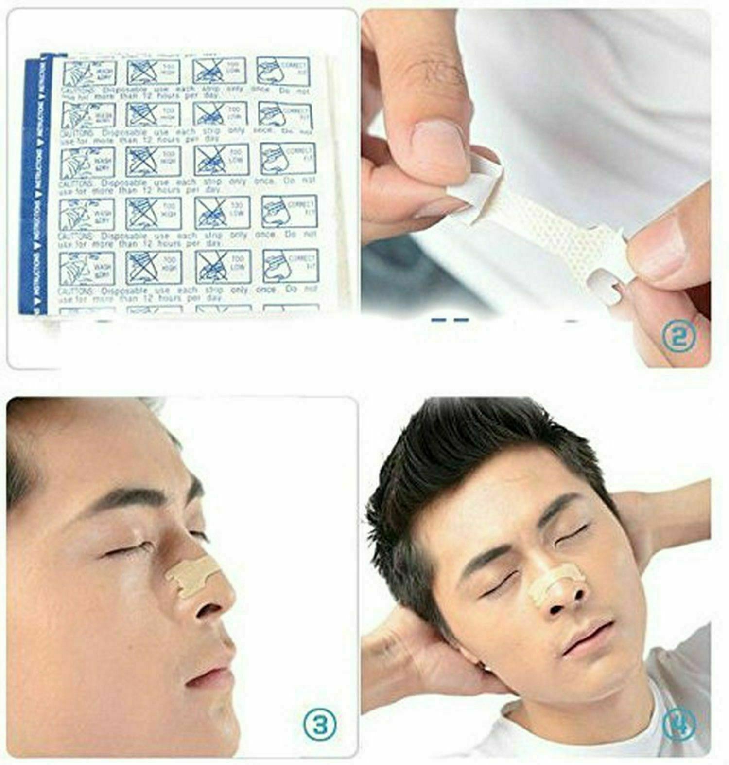 315 Pcs Better Breathe and Reduce Snoring NonWoven Large / Tan Nasal