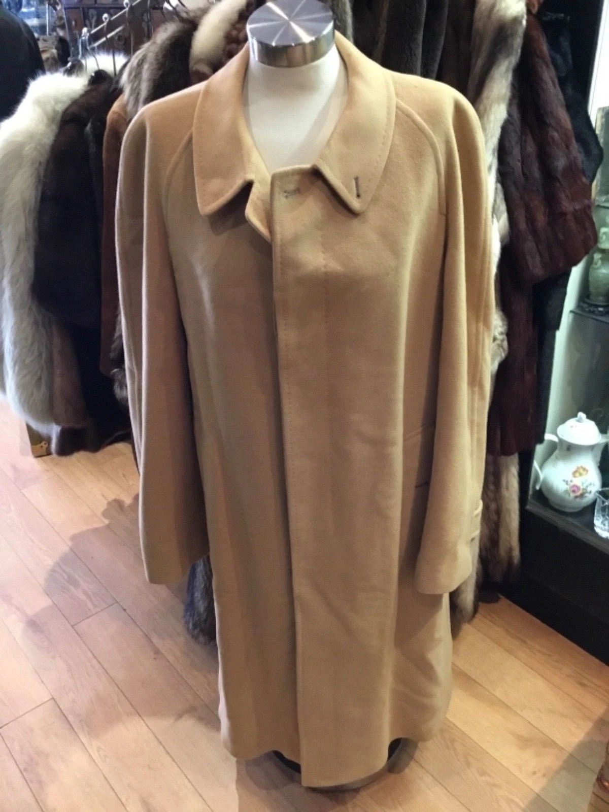 BURBERRY CAPPOTTO LUNGO UOMO (L) LANA BEIGE AUTENTICO E FIRMATO IMPERDIBILE NO PREZZO DI RISERVA