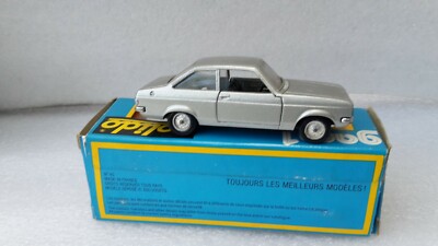 Voiture Miniature SOLIDO Ford Escort - Référence 45 (1975) Avec Boîte D'origine - Très Bon état