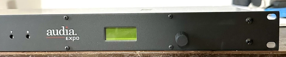 Biamp Systems Audia Expi 8 Channel Audio Output Module AudiaEXPO Rackmount Mixer - Image 4 of 4