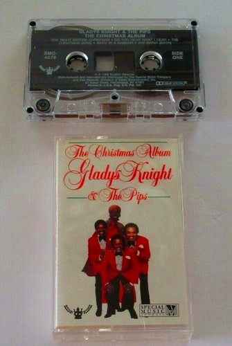 HOLIDAY GLADYS KNIGHT & THE PIPS CHRISTMAS ALBUM LIGHTLY USED CASSETTE EXCELLENT - Picture 1 of 3