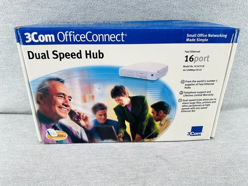3COM 3C16751B - OfficeConnect Dual Speed Hub 16 Port 10/100Mbps RJ-45 - Picture 14 of 20
