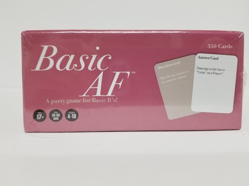 NEW SEALED Basic AF Party Game for Basic B's Fitz Games - Picture 6 of 6