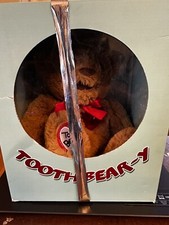 TOOTH BEAR-Y TOOTHBRUSH STORY BOOK  KEEPSAKE TOOTH FAIRY TEDDY BEAR PLUSH