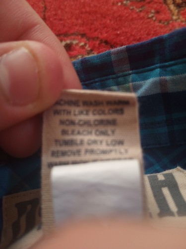 Duluth Trading Shirt Herren XXL REG blau kariert geknöpft langarm - Bild 4 von 6