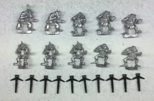 Games Workshop - WHFB Vintage Orc Arra Boys w/ Crossbows x10 - Citadel Metal OOP