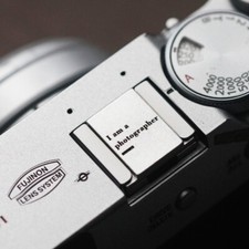 Reply style Metal Camera Hot Shoe Cover For Nikon Fuji Canon Sony Leica