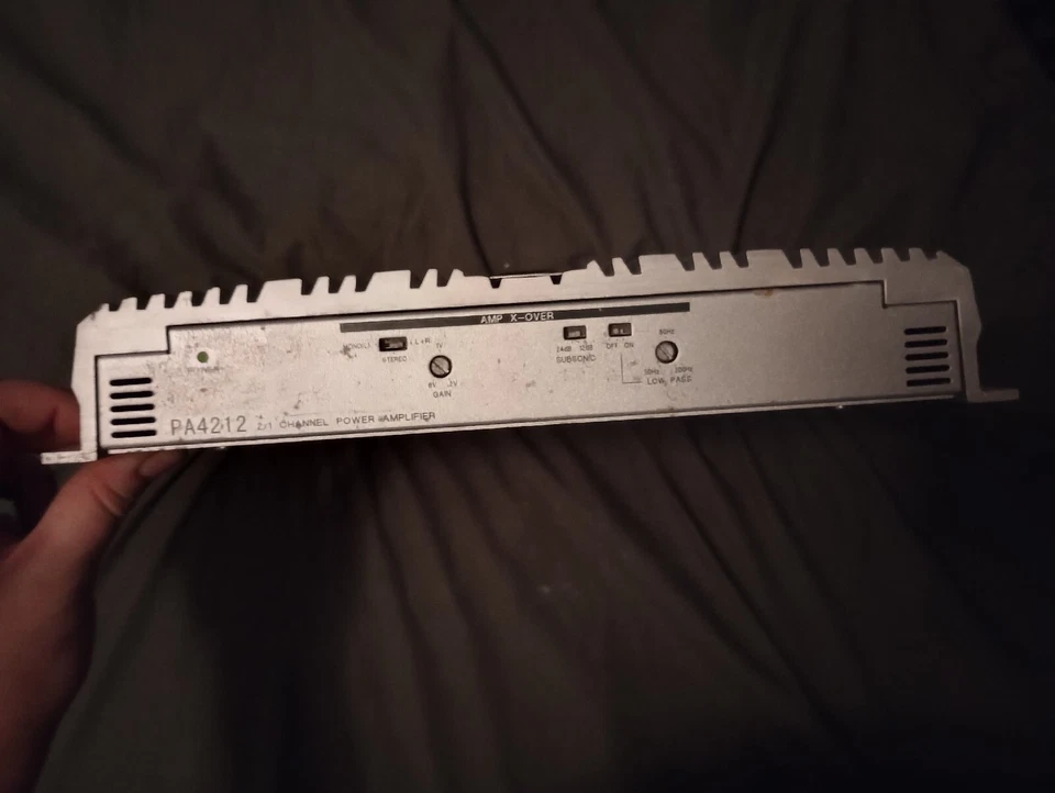 Amplificador Coche Old School Eclipse PA4212 Premium 2 Canales ¡Raro!! Foto 4 de 4