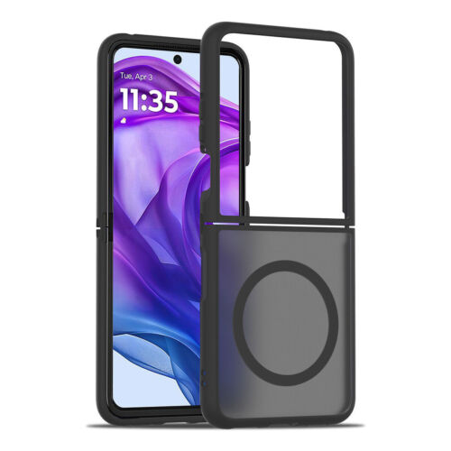 Für Motorola Razr / Razr + 2025 Magnet Stoßfest Matt Hard Case + Displayglas - Bild 10 von 13