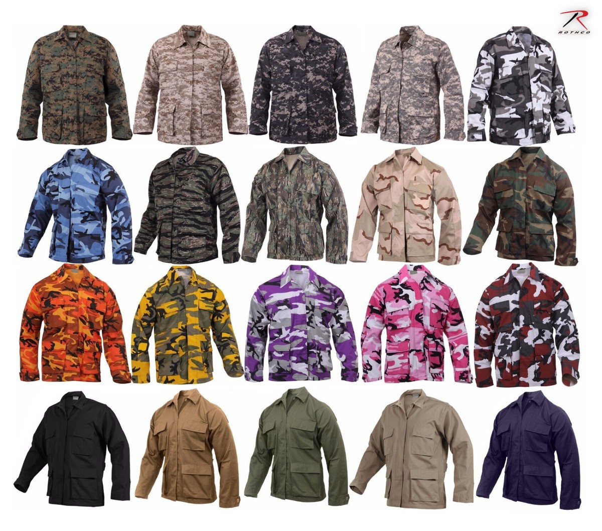 【78】専用ページ Rothco Poly/Cotton BDU Tactical Military Uniform Army