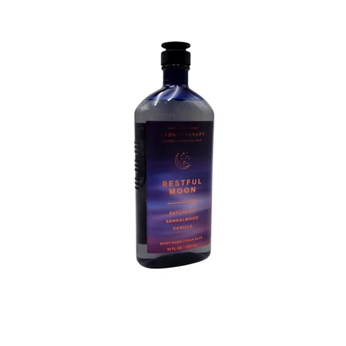Bath & Body Works Aromatherapy Restful Moon Body Wash Foam Bath Patchouli NEW