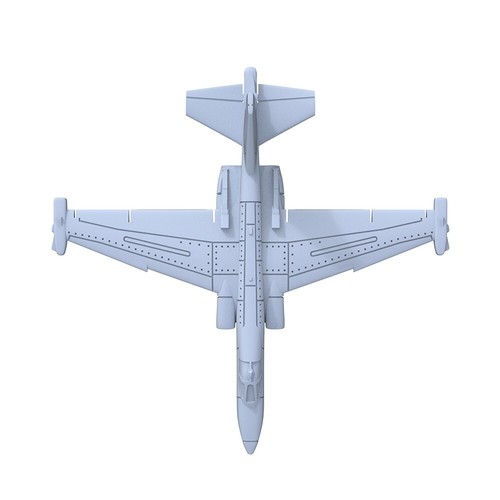 SSMODEL 910A 1/350 Military Model Kit Soviet Su-25SM3 Attack Aircraft Touch Down - Picture 4 of 5