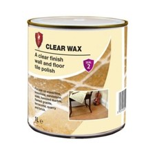 Clear Finish Tile Polish LTP Clear Wax 1lt Protects From Water, Dust + Dirt