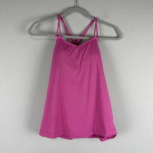 Lululemon Pink Paradise Make A Move Athleisure Athletic Tank Top Size 4
