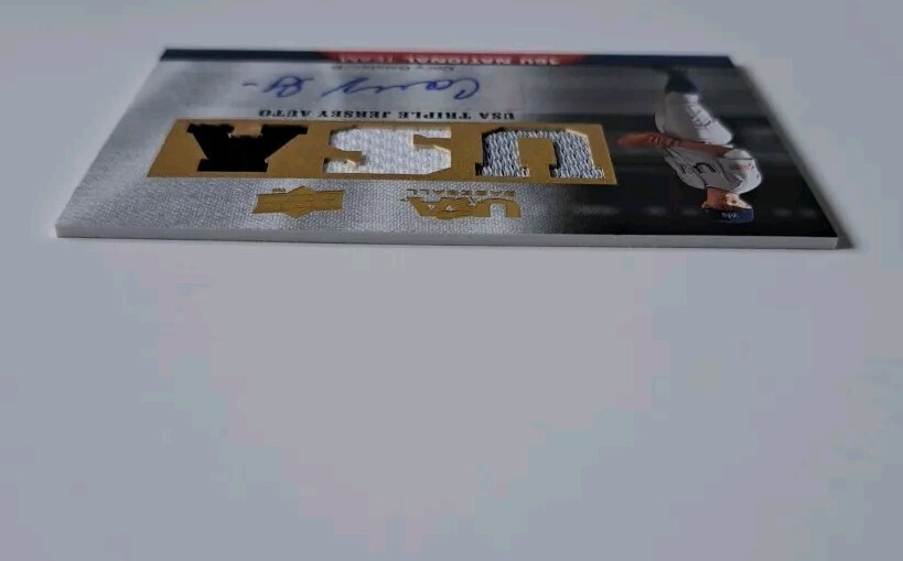 2009 Upper Deck USA Baseball 16U Game-Used Jersey Card TJA16U-CG Cory Geisler view 11