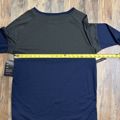 NWT Nike Tailgate Womens Medium West Virginia University WVU Long Sleeve Shirt - Picture 9 of 9