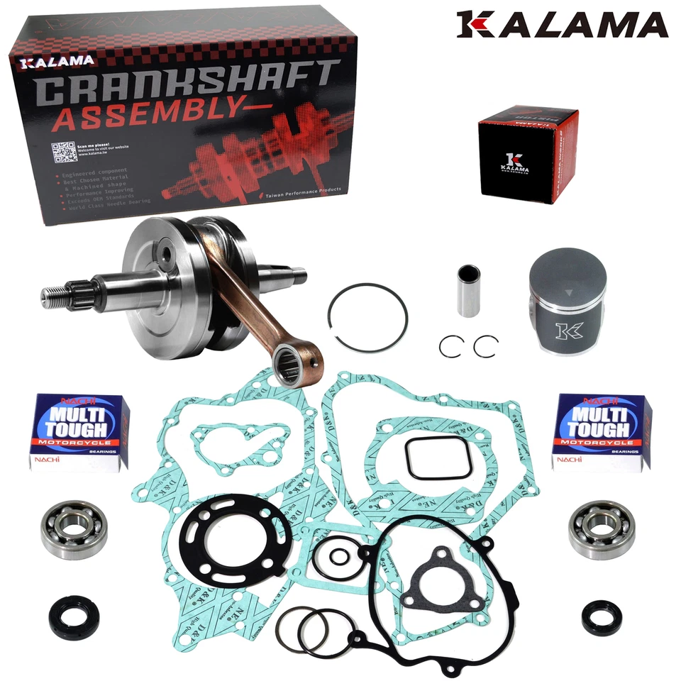 FOR HONDA CR 85R ENGINE REBUILD KIT, CRANKSHAFT, PISTON, GASKETS 2003-2004 - Image 2 of 4