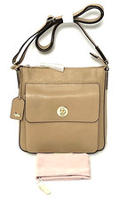 Image of Radley Colebrook Small to Medium Cross Body Bag Biscuit Tan Colour Leather New