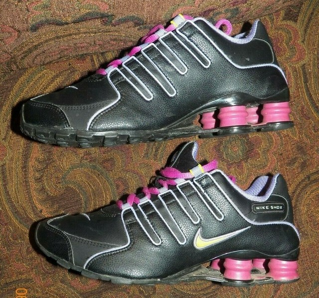 girls black nike shox