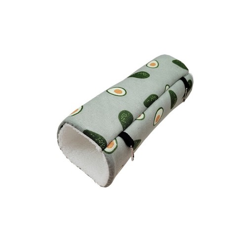 Plush Tunnel Nest Ultra-Soft Pet Channel 2PCS Guinea Pig Hamster Warm Channel - Picture 13 of 14