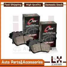 2PCS C-Tek Disc Brake Pad Set Front Rear Fits Solara Toyota 1999-1999