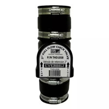 2 Inch Sewage Check Valve Flexible PVC Fittings Pump Application Sewer Drain