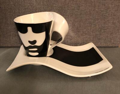 Villeroy Boch NewWave Cafe' Face by Marc Manu Limited Edition | eBay