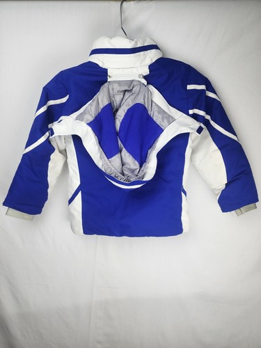 Obermeyer Kids 4 Winter Blue White I Grow Snow Ski Board Coat Jacket Adjustable - Picture 21 of 21