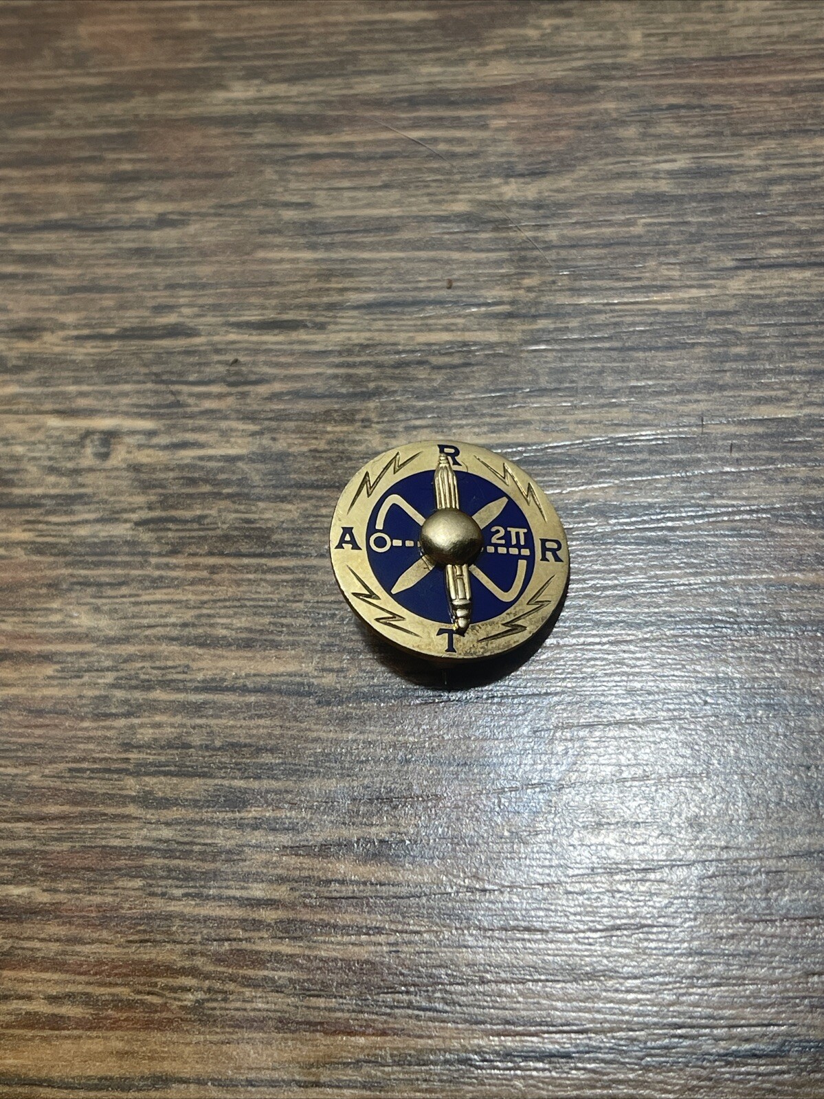 1969 10K Gold ARRT American Registry of Radiologic Technologists Lapel Pin