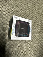 iHome Waterproof Bluetooth Speaker with Color Changing Lights iBT371