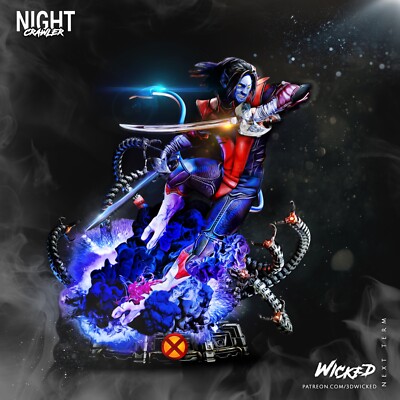 Nightcrawler resin scale model kit unpainted 3d print