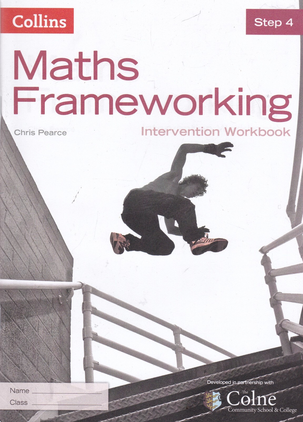 KS3 Maths Intervention Step 4 Workbook (Maths Frameworking) by Chris Pearce New