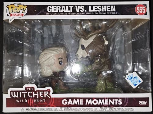 NEW Funko POP! Games #555 The Witcher Wild Hunt - Geralt Vs. Leshen vinyl Figure