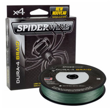 Spiderwire Dura 4 Carrier Braid 300m Moss Green - All Breaking Strains