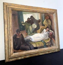 Oil Painting Raymond Baxter Dowden Carnegie Tech Cooper Union Modernist