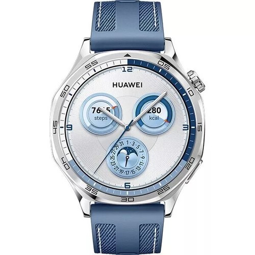 HUAWEI WATCH GT 5 46mm Smartwatch Blue Color Up to 14 Days Battery Life GPS - Picture 2 of 12