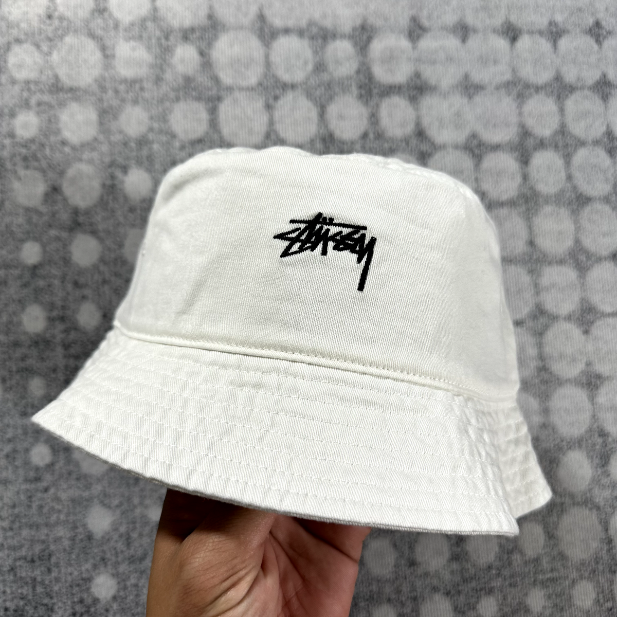 STUSSY STOCK BUCKET HAT - NATURAL - L/XL | eBay STUSSY STOCK BUCKET HAT - NATURAL - L/XL | eBay