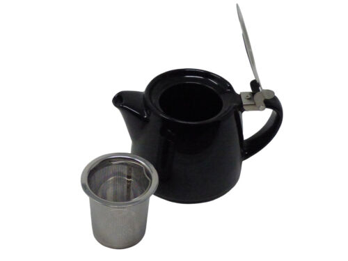 Ceramic Stump Teapot 18oz/530ml with Stainless Steel Infuser and Lid. - Picture 7 of 24