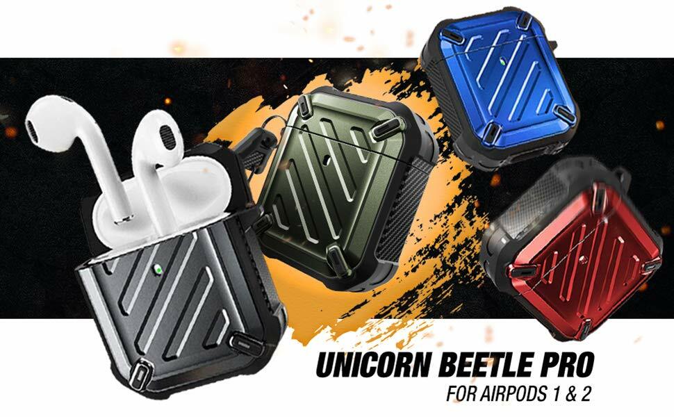 SUPCASE For Apple AirPods 1st/2nd Pro, Full Body Case Hard Cover
