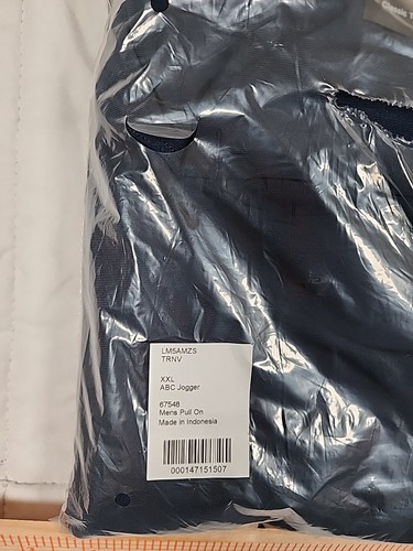 2XL Lululemon ABC Men Jogger Pants True Navy New with Tags LM5AMZS Retail $128 - 第 9/22 張圖片