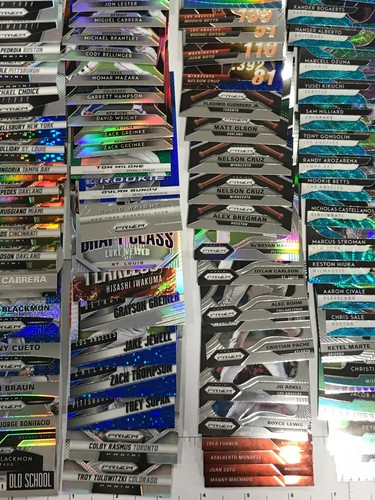 ... Panini PRISM parallelo e inserti, ENORME LOTTO stelle HOARD non ricercate... - Foto 5 di 17