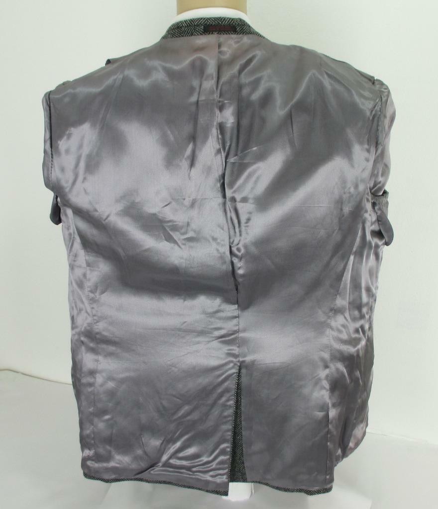 Veste Sport Homme Tweed Gris - Taille 43 (coupe Athlétique) - Marque Bespoke - Occasion Très Bon état
