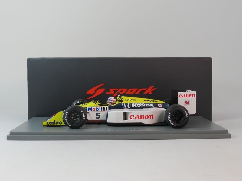 新品未開封　超レアWILLIAMS FW11B ネルソンピケ1987 1/24 F1 ミニカー 1/43 FW11B ウィリアムズ ホンダ N 6 ネルソン