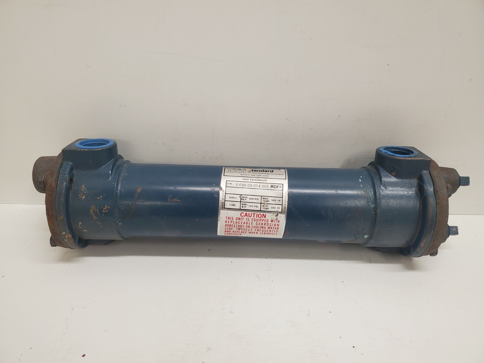 GUARANTEED! ITT HEAT EXCHANGER 5-030-03-014-005 | eBay
