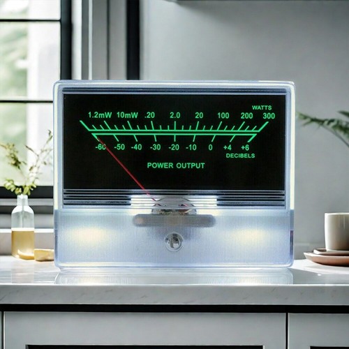 2X TN-90A VU Meter Head DB Level Audio Meter Chassis Power Amplifier W/Backlight - Picture 10 of 14