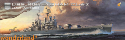 VeryFire VF350921 1/350 USS BIRMINGHAM CL-62 U.S NAVY LIGHT CRUISER