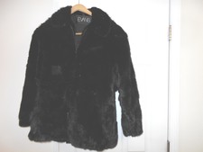 Evans Real Fur Mink Jacket Size Medium