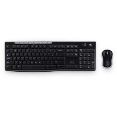Logitech MK270 kabelloses Tastatur und Maus Desktop-Kit, USB - OFFIZIELLER UK-BESTAND