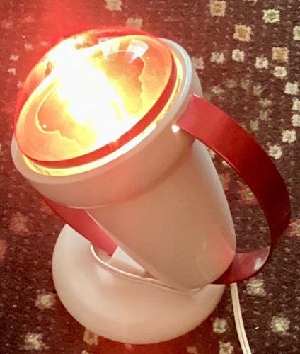 Vintage 1950s Philips Infraphil Type 7529 Heat Lamp INDUSTRIAL Space Age WORKING - Picture 17 of 21