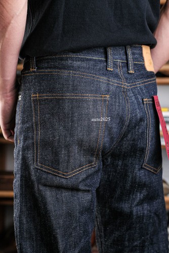 Simons 17oz Heavyweight Selvedge Denim Pants Vintage Casual Straight-leg Jeans - Picture 22 of 23